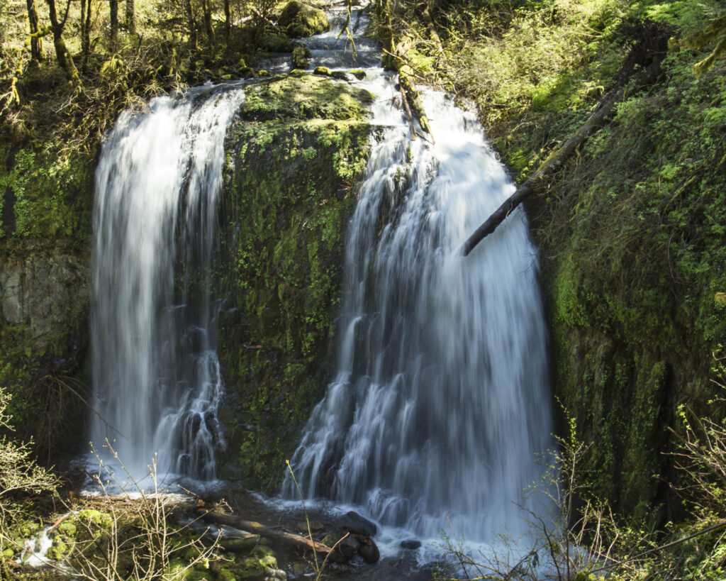 Upper McCord Creek Falls in Oregon